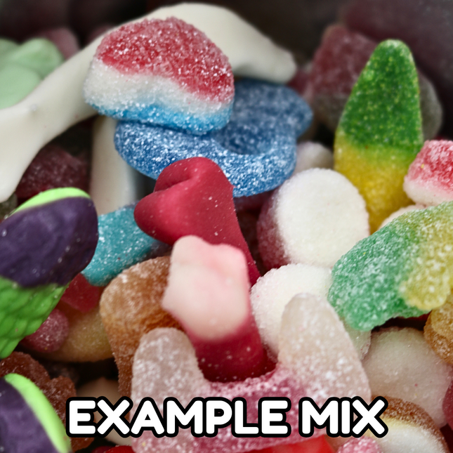 Jelly And Fizzy 5kg Pouch - An assortment of jelly and fizzy sweets