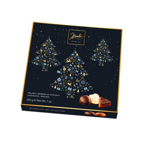Hamlet Box Chocolates X-Mas Tree Black 1x200g