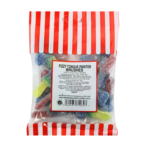 Fizzy Tongue Painter Brushes 24x140g