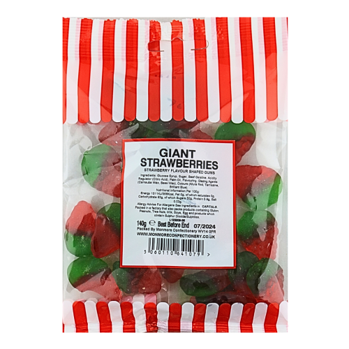 Giant Strawberries 24x140g