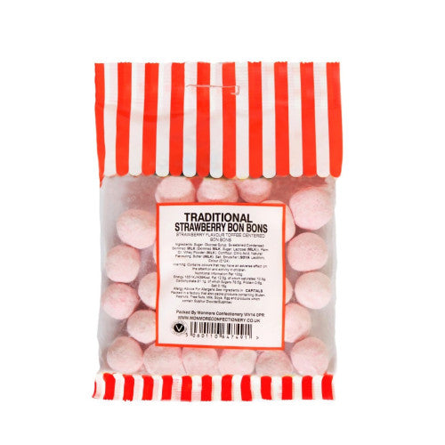 Traditional Strawberry Bon Bons 140G