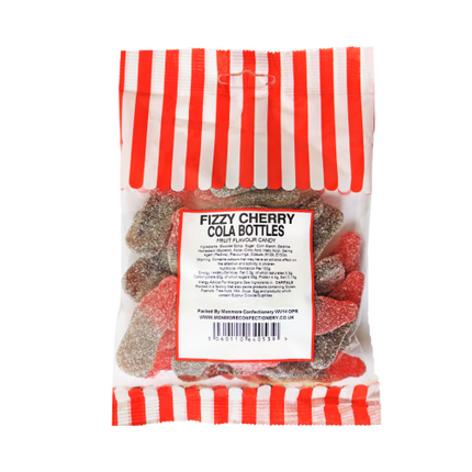 Fizzy Cherry Cola Bottles 24x140g