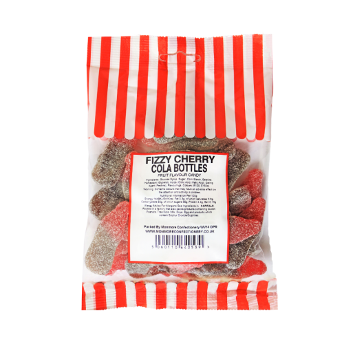 Fizzy Cherry Cola Bottles 24x140g