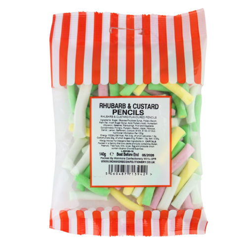 Rhubarb & Custard Pencils 24x140g