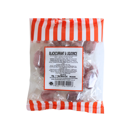 Liquorice & Blackcurrant 24x140g