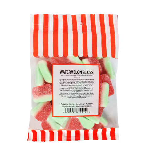 Watermelon Fizzy Slices 24x140g