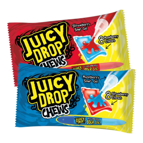 Bazooka Juicy Drop Chews 12 x 67g