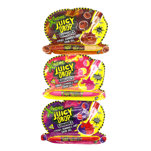 Bazooka Juicy Drop Gummies 12 x 57g
