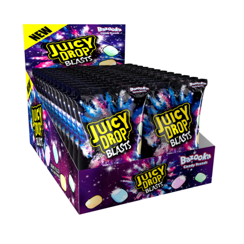 Bazooka Juicy Drop Blast Pre Packs 12 x 120g