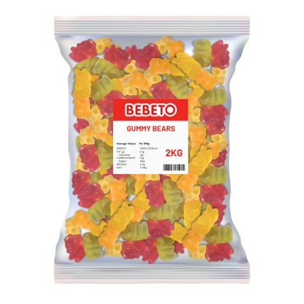Bebeto Jelly Bears 2kg