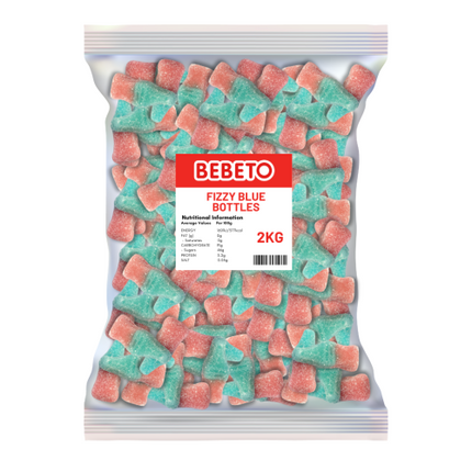 Bebeto Small Fizzy Blue Bottle 2Kg