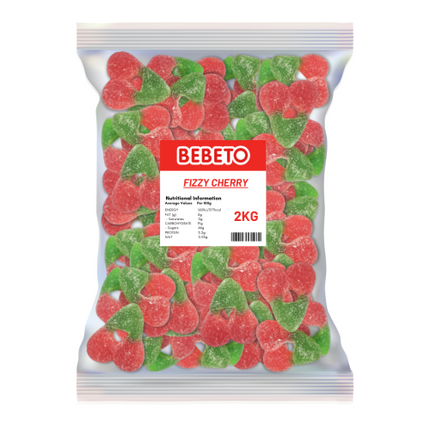 Bebeto Fizzy Cherries 2Kg