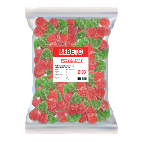 Bebeto Fizzy Cherries 2Kg