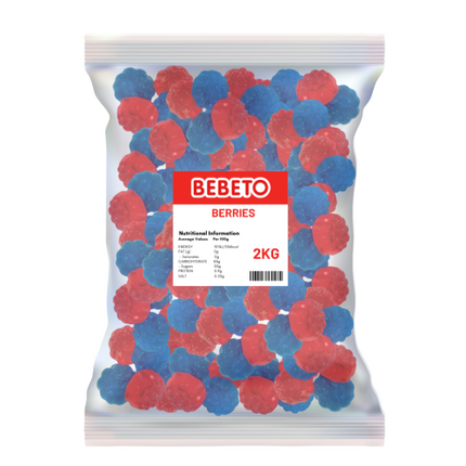 Bebeto Red and Blue Berries 2Kg