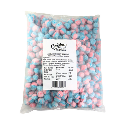 Bristows Chewy Bubblegum Bon Bons 3kg