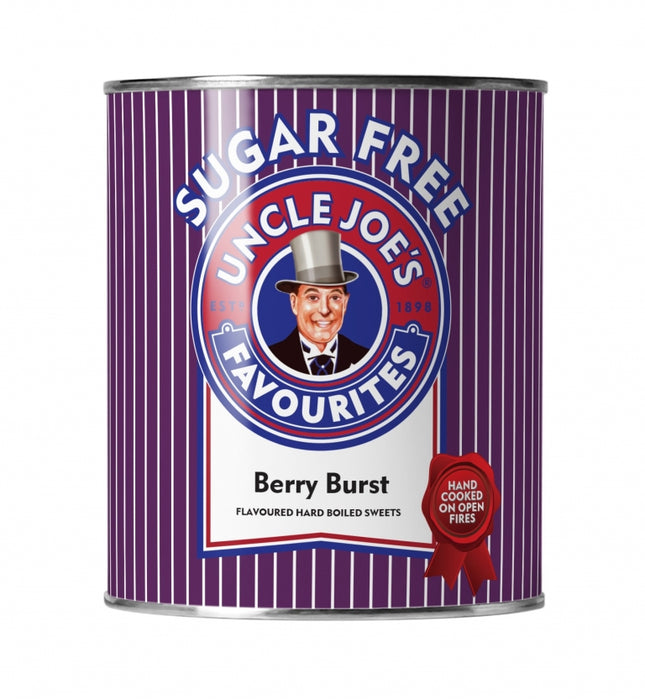 Uncle Joes Sugar Free Berry Burst 120g Gift Tin