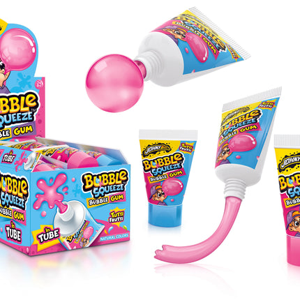 Johny Bee Bubblegum Squeeze 24x30g