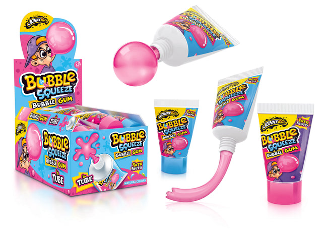Johny Bee Bubblegum Squeeze 24x30g