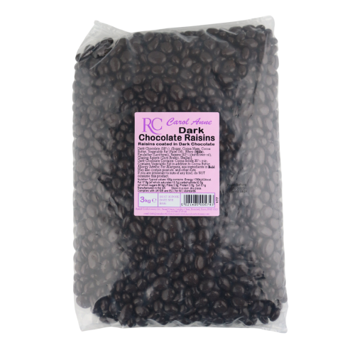 Carol Anne Dark Chocolate Raisins 3Kg
