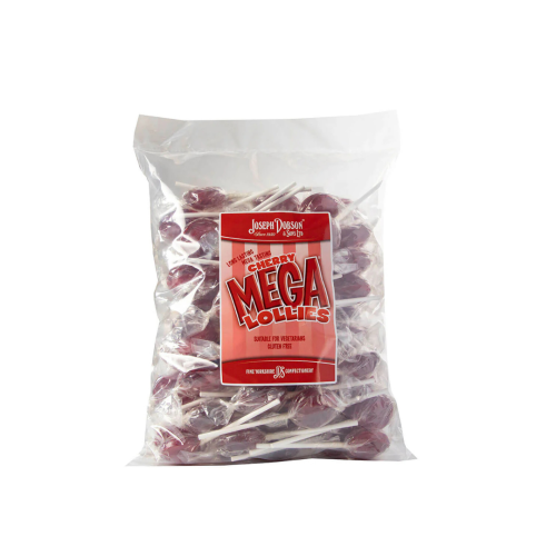 Dobson's Wrapped Cherry Lollies 80 Count
