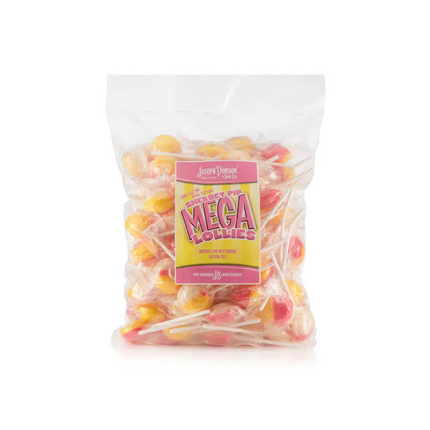 Dobson's Wrapped Sherbet Pip Lollies 80 Count