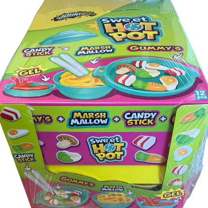 Johny Bee Candy Hot Pots 12pk