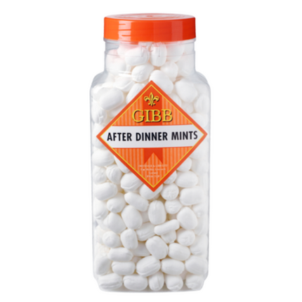 Gibbs After Dinner Mints 2Kg Jar