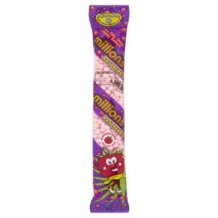 Millions Tubes Raspberry 12pk
