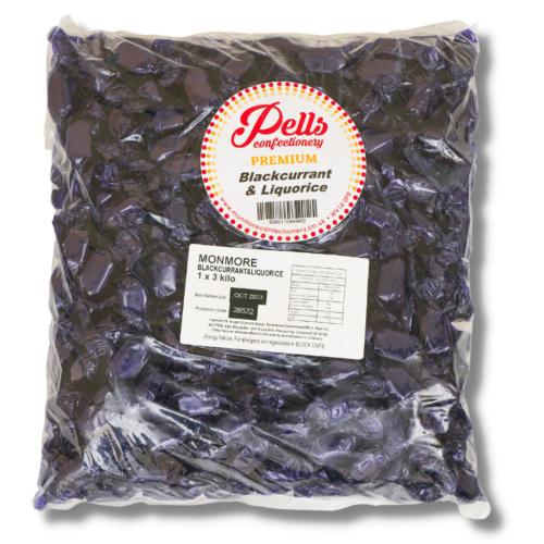 Pells Premium Blackcurrant & Liquorice 3Kg Bag (Golden Casket)