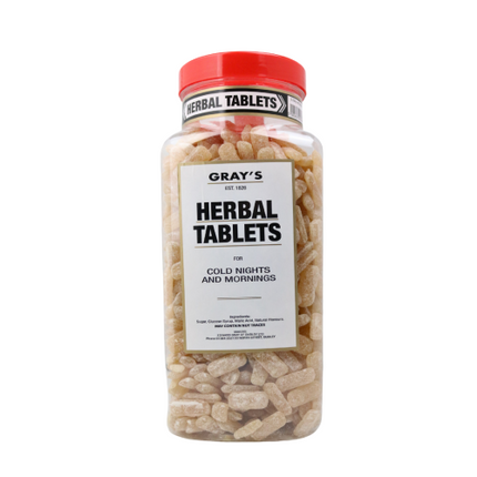 Grays Herbal Tablets 2.72Kg Jar