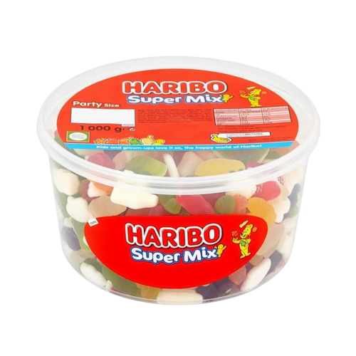 Haribo Supermix Tub 1 x 1kg