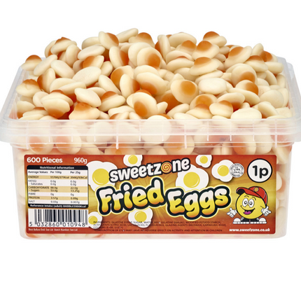 Halal Fried Egg Sweets in Sweet Tub