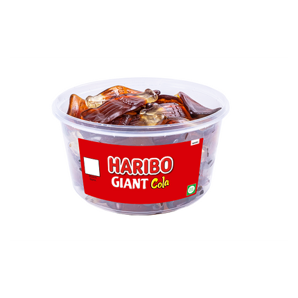 Haribo Giant Cola Bottles Tub 720g