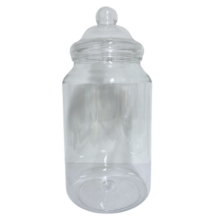 3.25lt Large Round Jar with Bobble Lid (Fat Victorian)
