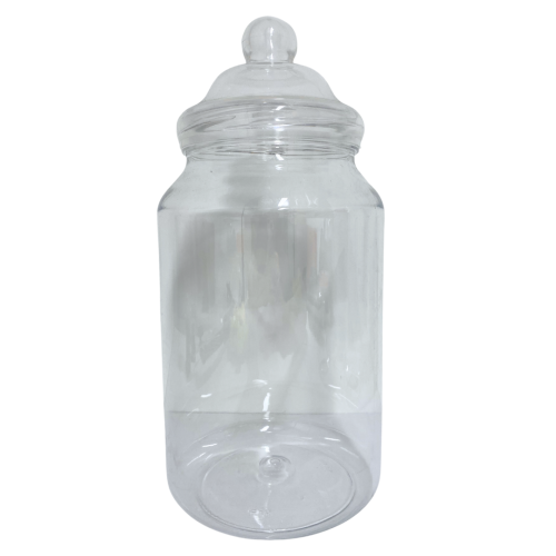 3.25lt Large Round Jar with Bobble Lid (Fat Victorian)