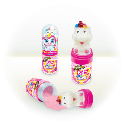 Johny Bee Baby Unicorn Dipper 12x40g