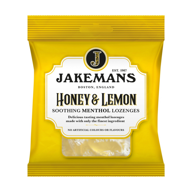 Jakemans Honey and Lemon 12x73g