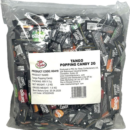 Tango Popping Candy 600pk x 2g