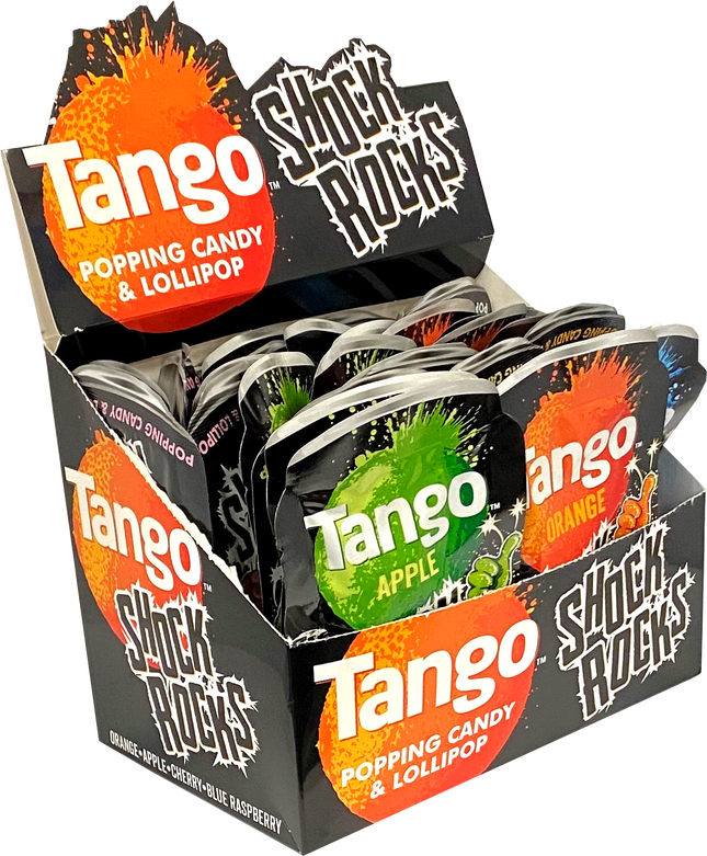 Tango Shock Rocks Popping Candy 36pk