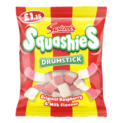 Swizzels Squashies Drumstick Pre Pack PM £1.15 120g x 12pk