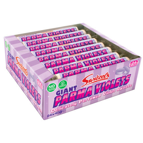 Giant Parma Violets Roll 24 x 39g