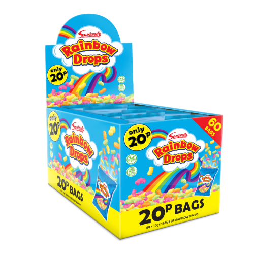 Swizzles Small Rainbow Drops 60 x 10g