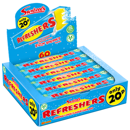 Swizzels Refreshers Original Bars 20p PMP 60 x 18g