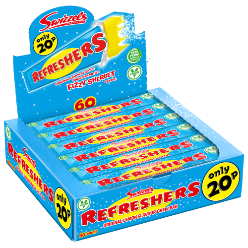 Swizzels Refreshers Original Bars 20p PMP 60 x 18g
