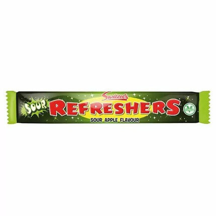 Swizzels Refreshers Sour Apple Bar 20p PMP 60 x 18g