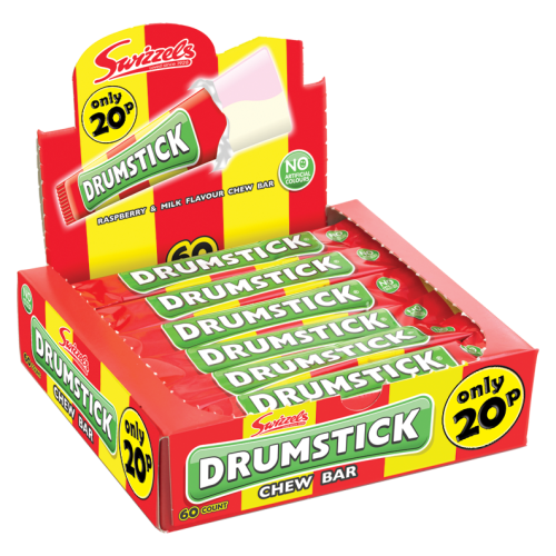 Swizzles Drumstick Bars 60 x 15g
