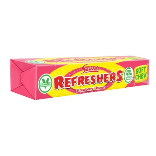 Swizzels Refresher Strawberry Stickpack 36 x 43g