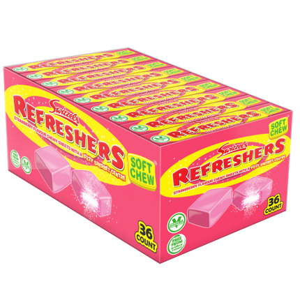 Swizzels Refresher Strawberry Stickpack 36 x 43g