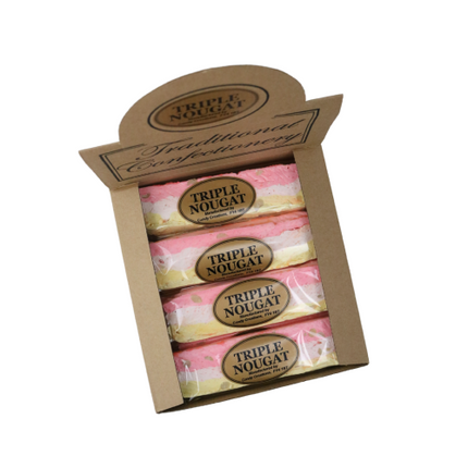 Traditional Confectionery Triple Nougat Bars 110g 16pk