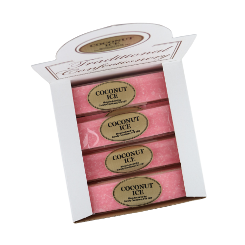 Traditional Confectionery Coconut Ice Bars 110g 16pk